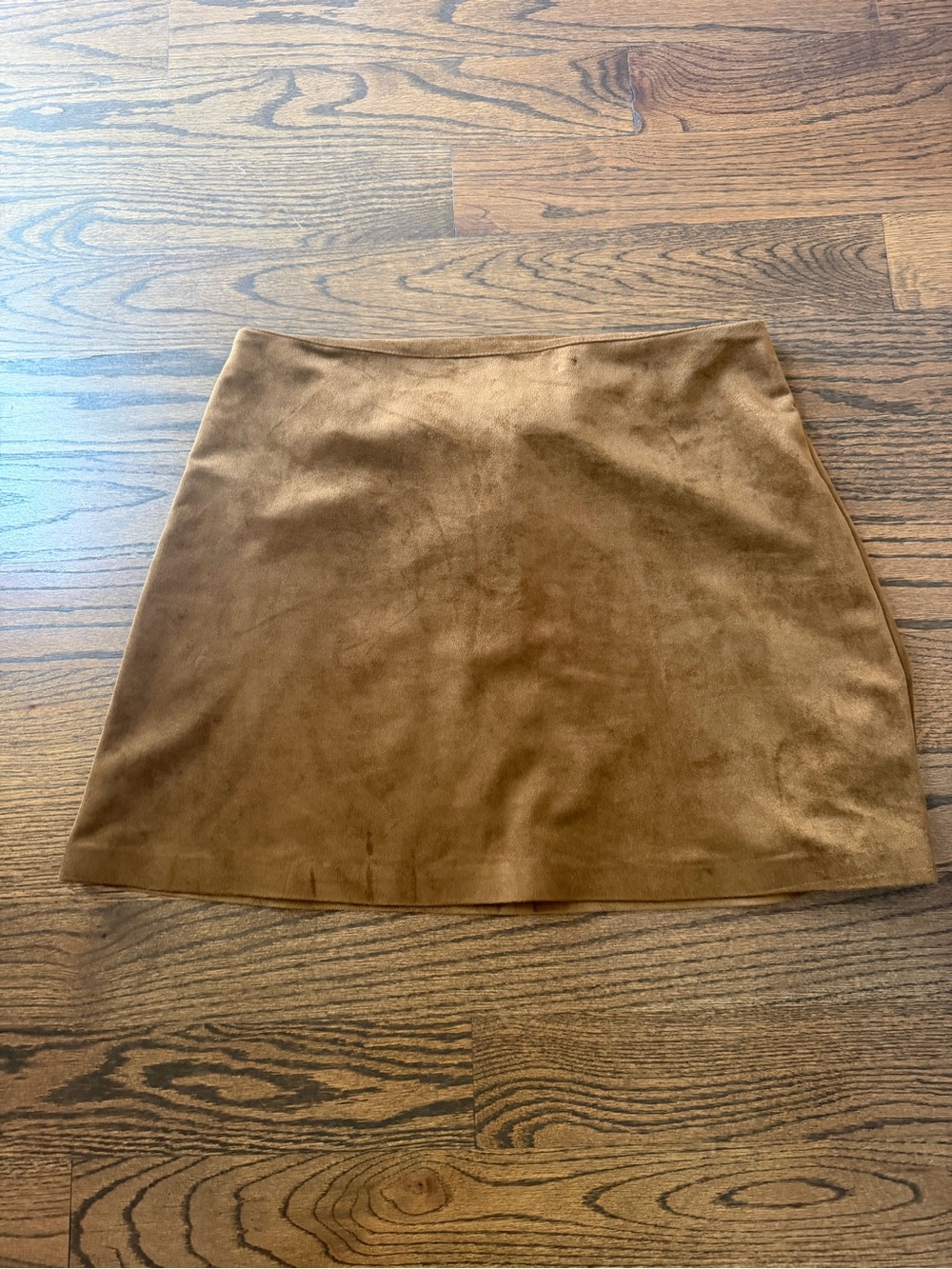 Z Supply sz L Faux Suede Skirt Like New!